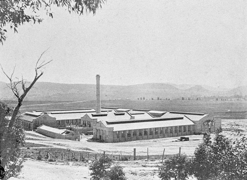 Lithgow Small Arms Factory original layout, circa 1912