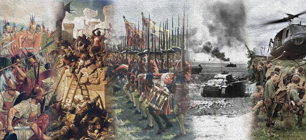 Thematic searches across eras, conflicts, methods, environments, commanders and armies