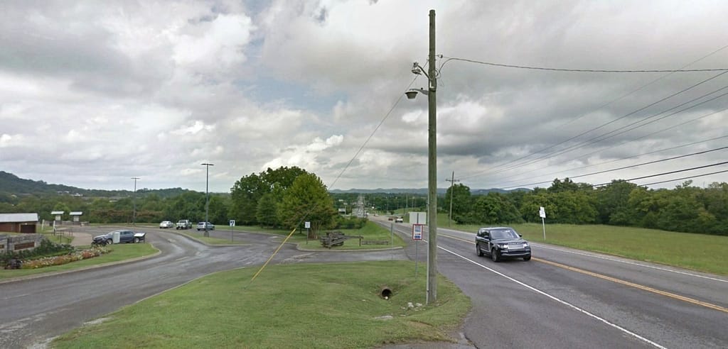 1864 Battle of Franklin - view from WInstead Hill