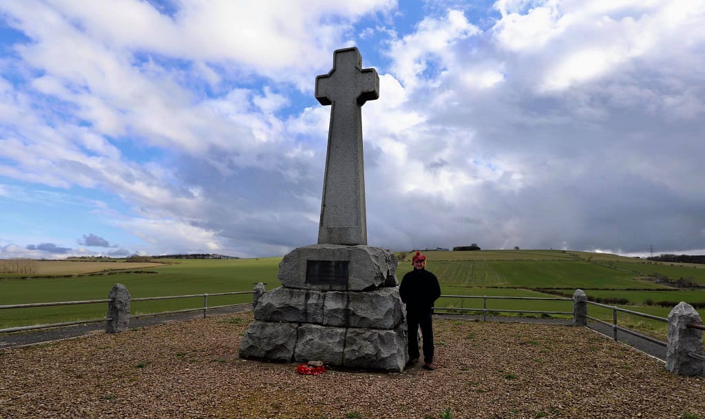 Flodden-memorial.-One-of-the-local-lads-snuck-into-this-photo