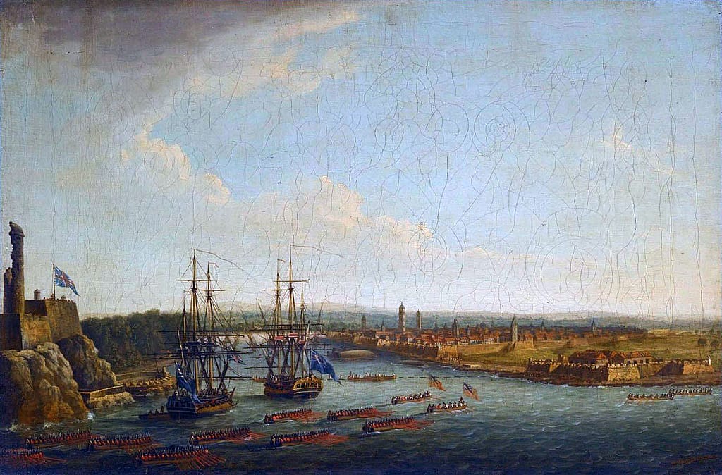 Capture of Havana, Cuba, by British forces in 1762