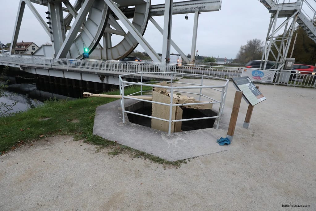 Pegasus Bridge - the antitank gun wielded by Wally Parr and his team