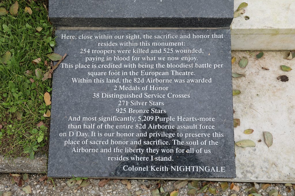 Memorial at La Fiere