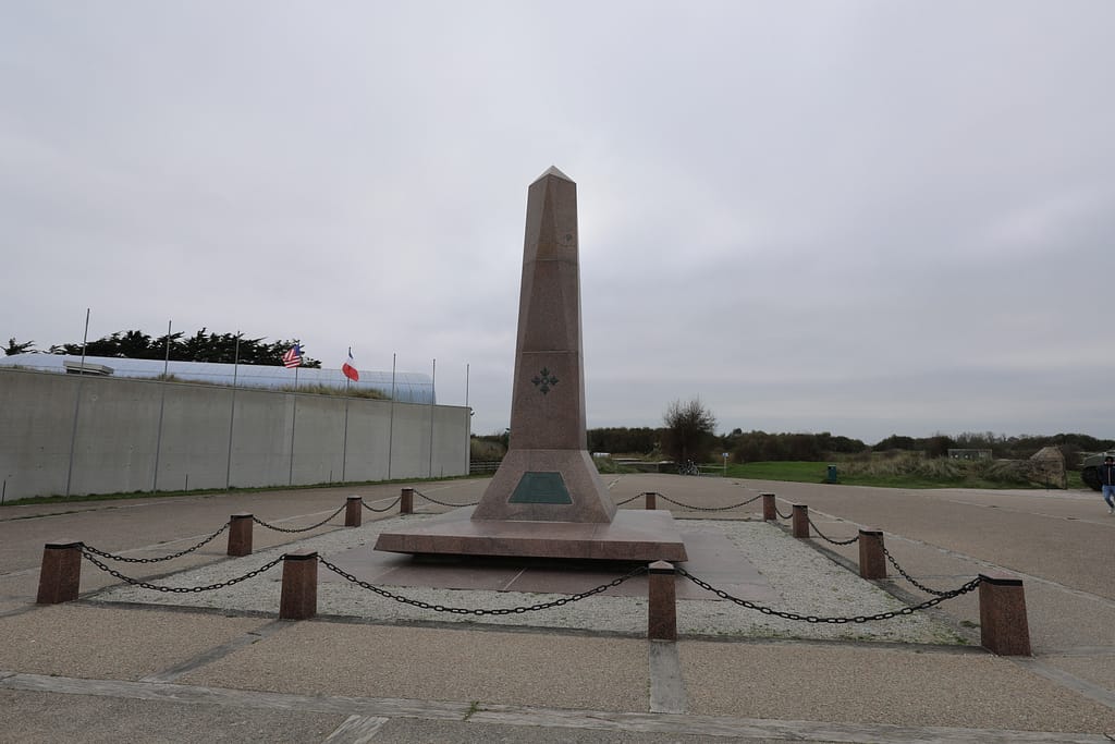 Utah Beach - Monument to the US 4th Infantry Division
