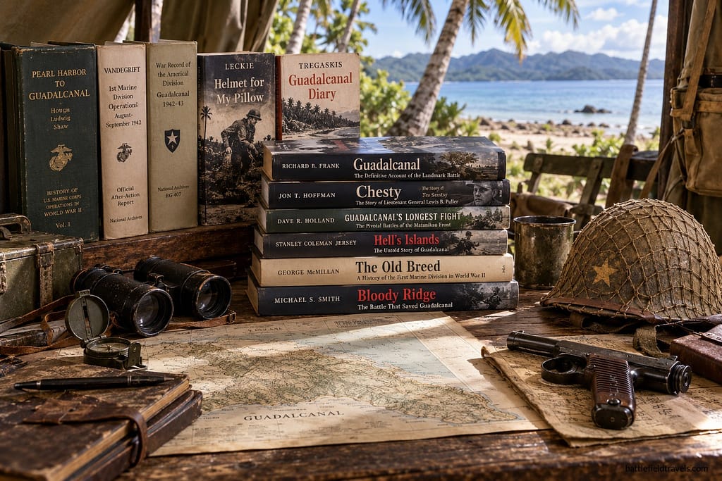 Guadalcanal command tent