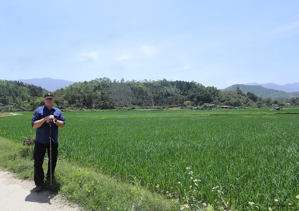 View of the Ba Khe company outpost, part of the defensive system around Nghĩa Lộ
