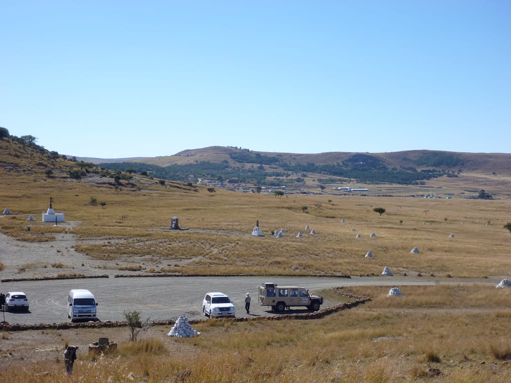 Parking at Isandlwana
