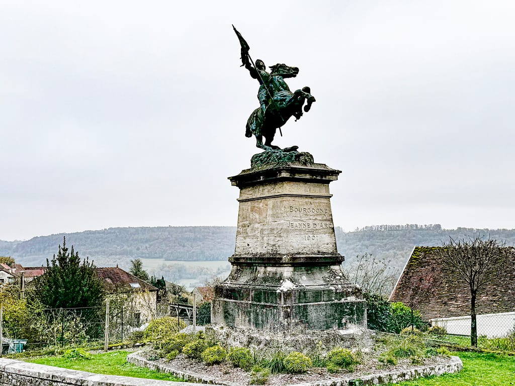Statue of Jeanne d'Arc at Alise