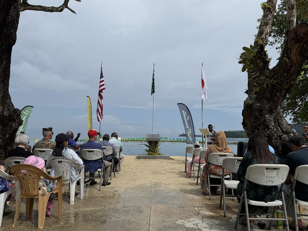 Tulagi 84th anniversary ceremony