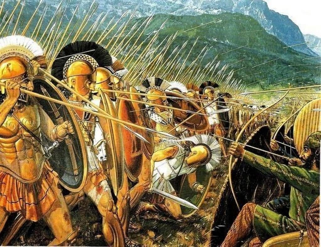 Battle of Thermopylae by Peter Connolly
