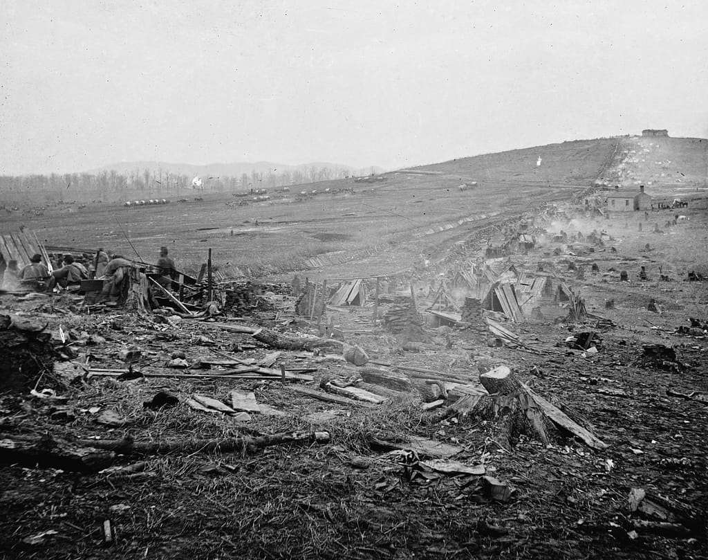 Nashville was one of the most heavily fortified cities in America