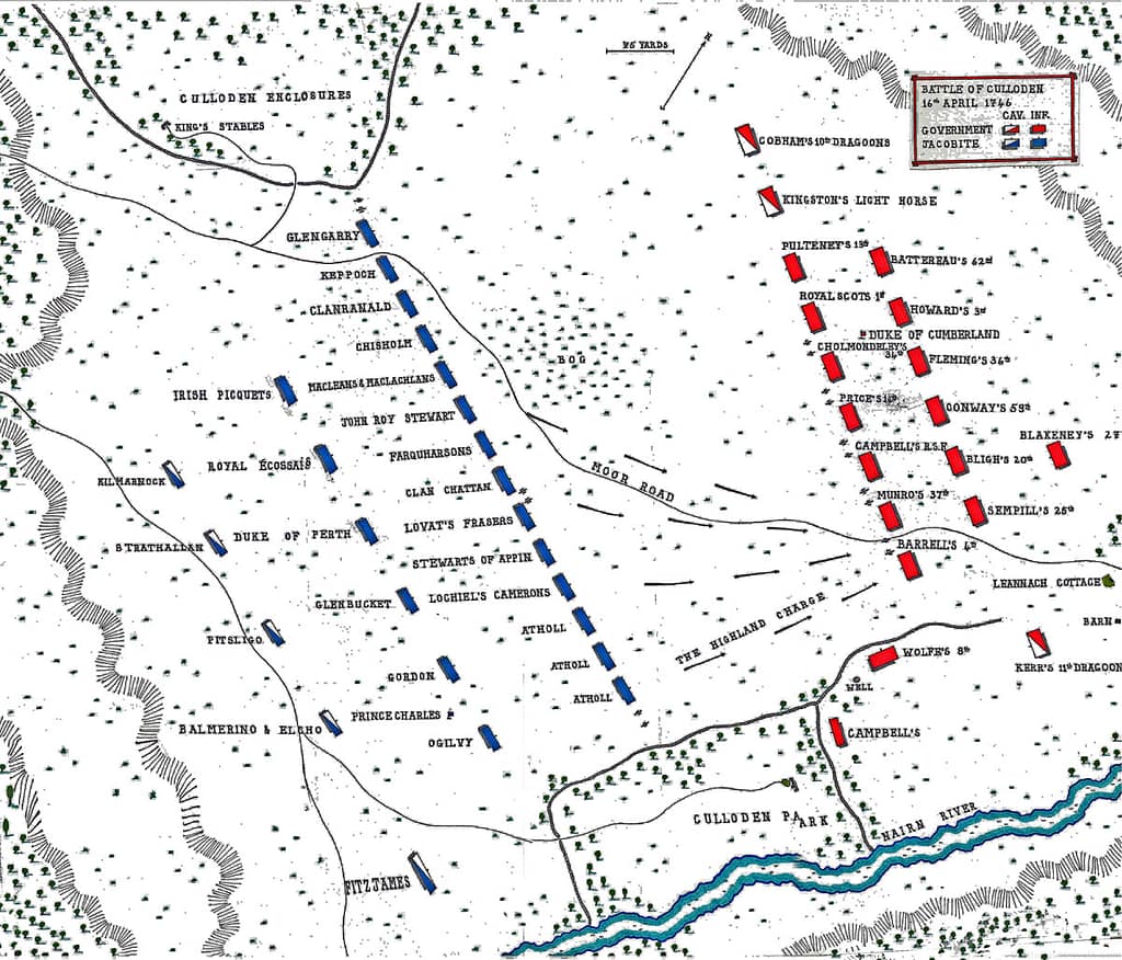 Battle of Culloden, Jacobite Rebellion, 16 April 1746