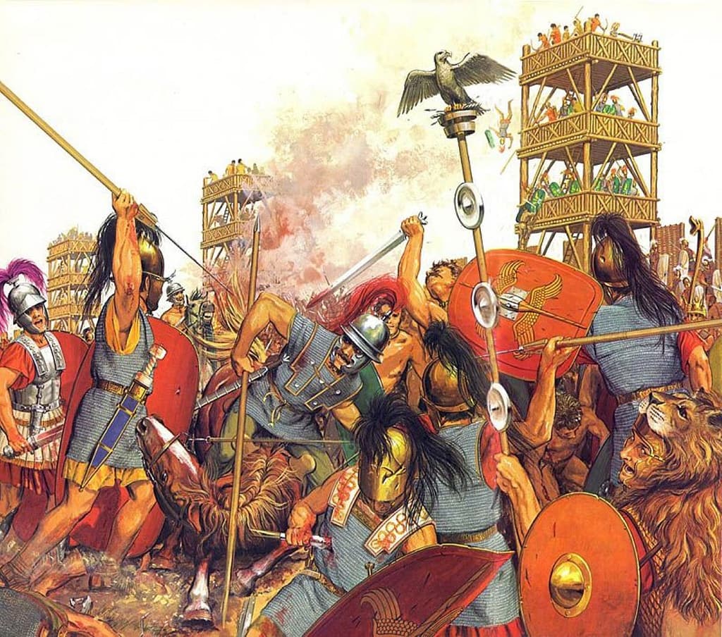 Siege of Alesia by Peter Connolly