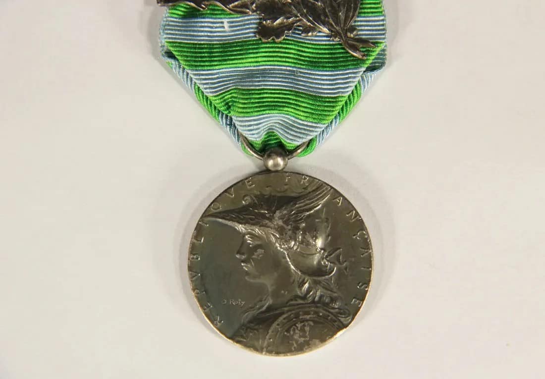 French Colonial 1895 Madagascar campaign medal
