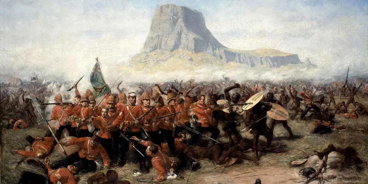Anglo-Zulu War - the British defeat at Isandlwana, 22 January 1879