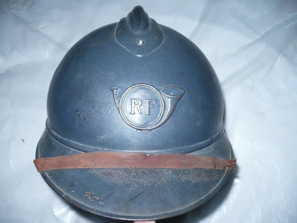 French WW Model 1915 Adrian Helmet, Colonial Troops