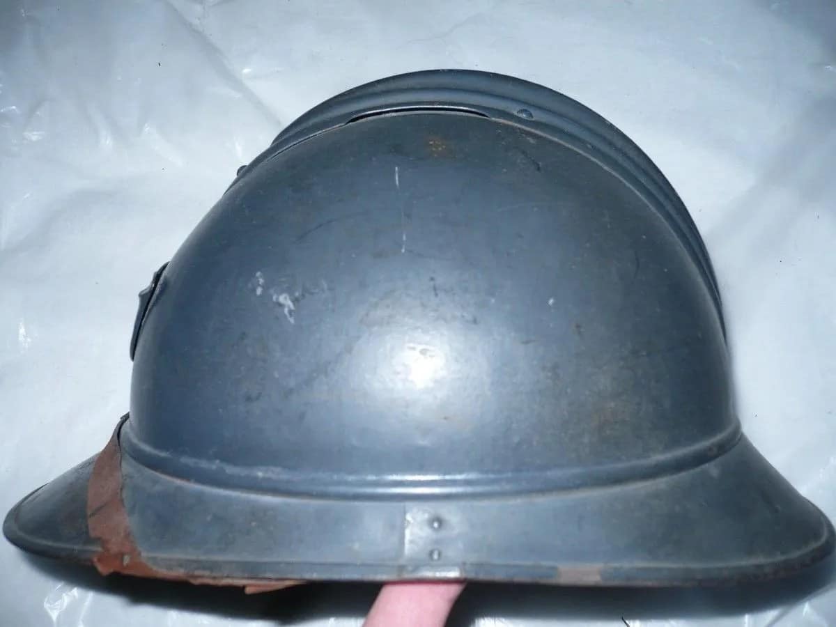 French WW Model 1915 Adrian Helmet, Colonial Troops