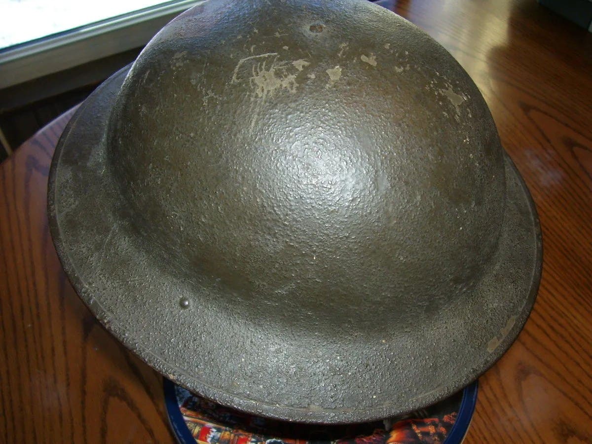 WW1 United States M1917 Brodie Helmet, 1st Infantry Division