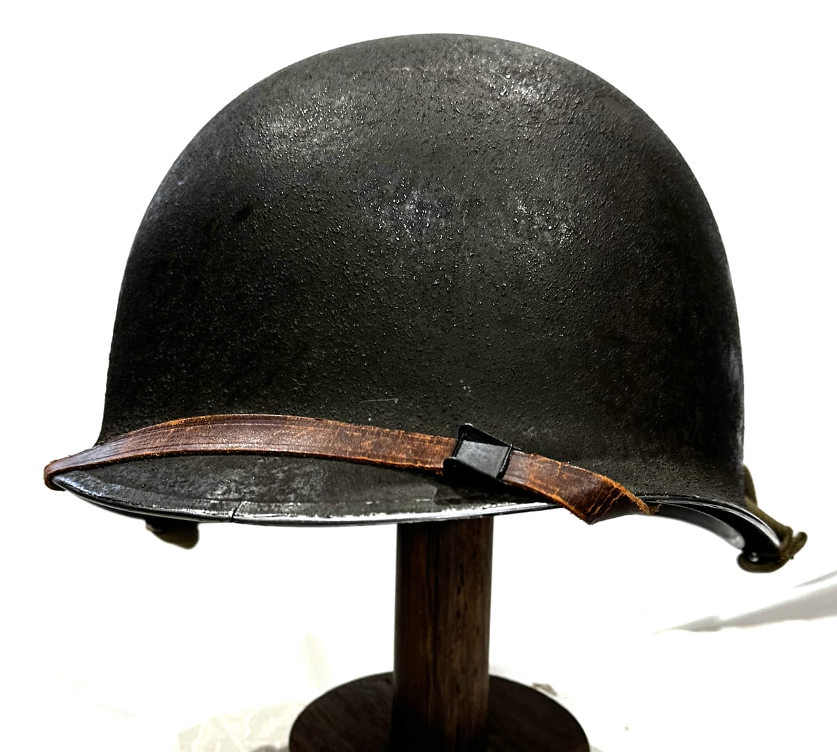 Helmet US M1 front seam fixed bail 07
