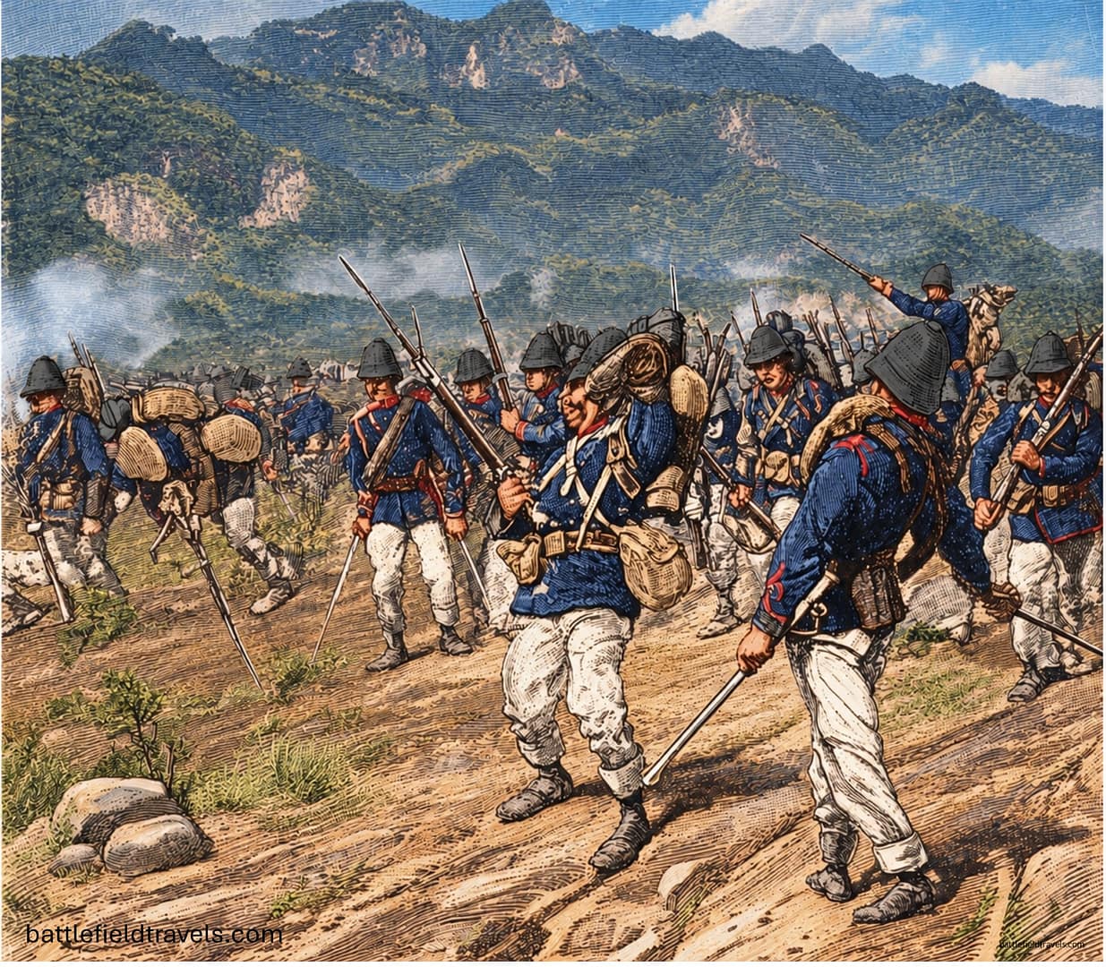 ⚔️🔒Battle of Hòa Mộc, Tonkin, 2-3 March 1885