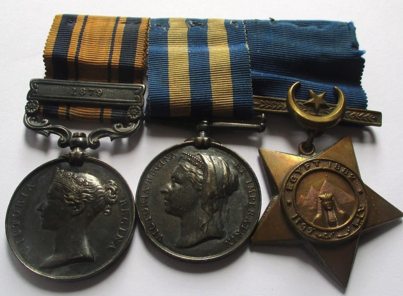 Medal-Zulu-War-Egypt-Khedives-Star-JJ-Cook