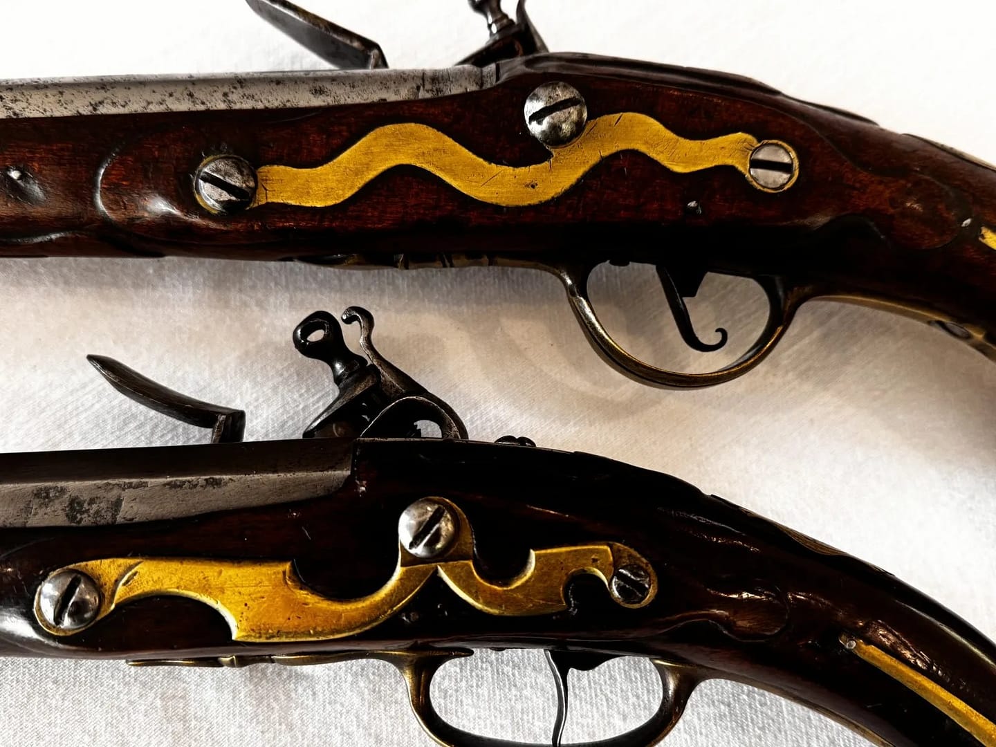 Prussian 1742 pistol comparison