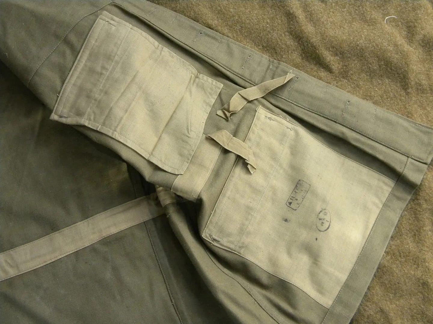 Indochina TTA 47 Green jacket for ground troops