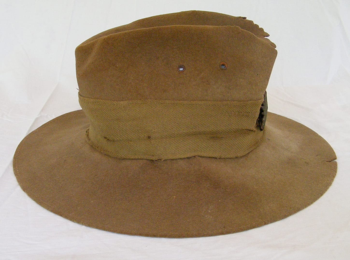 WW1 AIF slouch hat 3 Aus Div