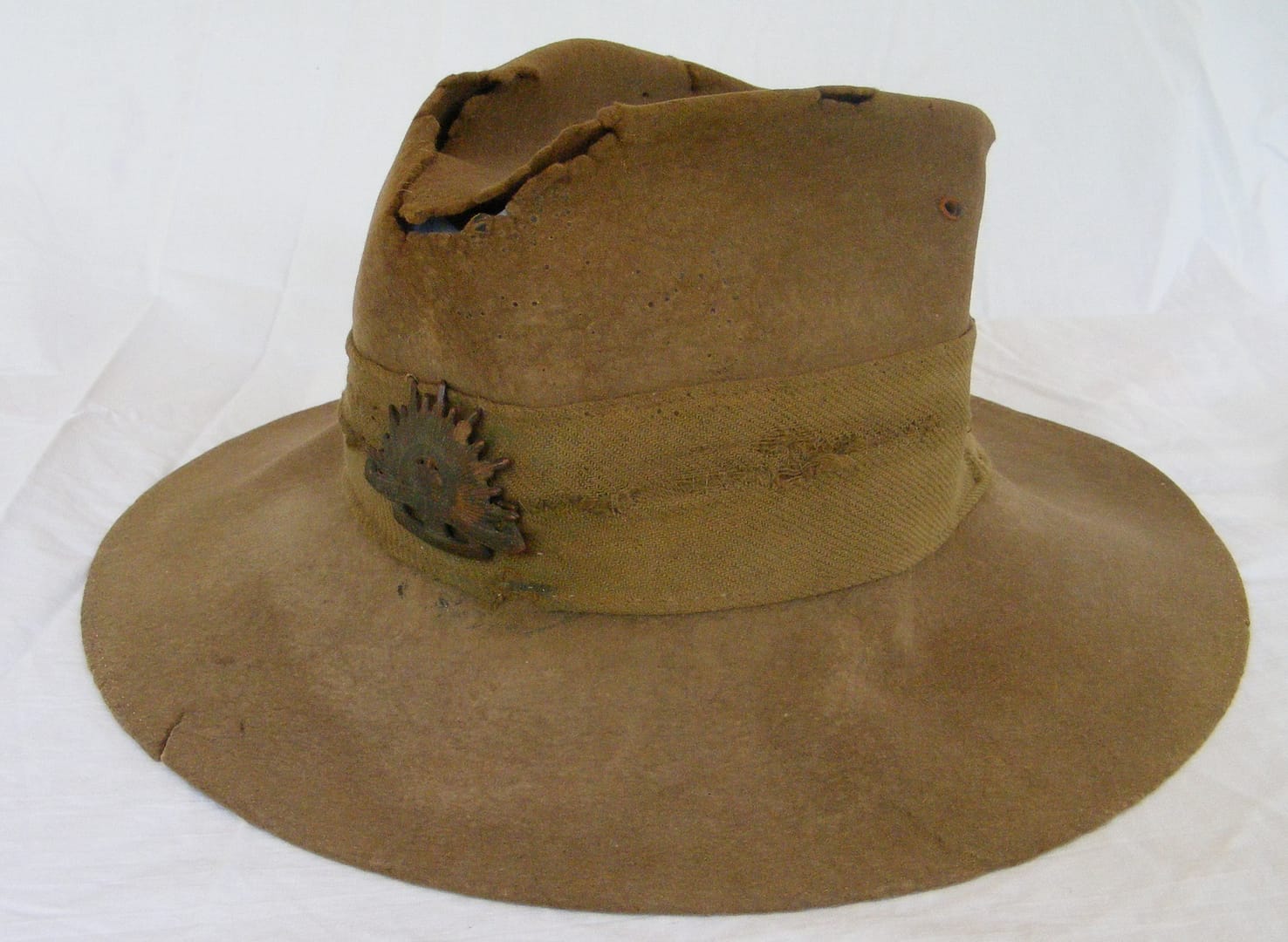 WW1 AIF slouch hat 3 Aus Div