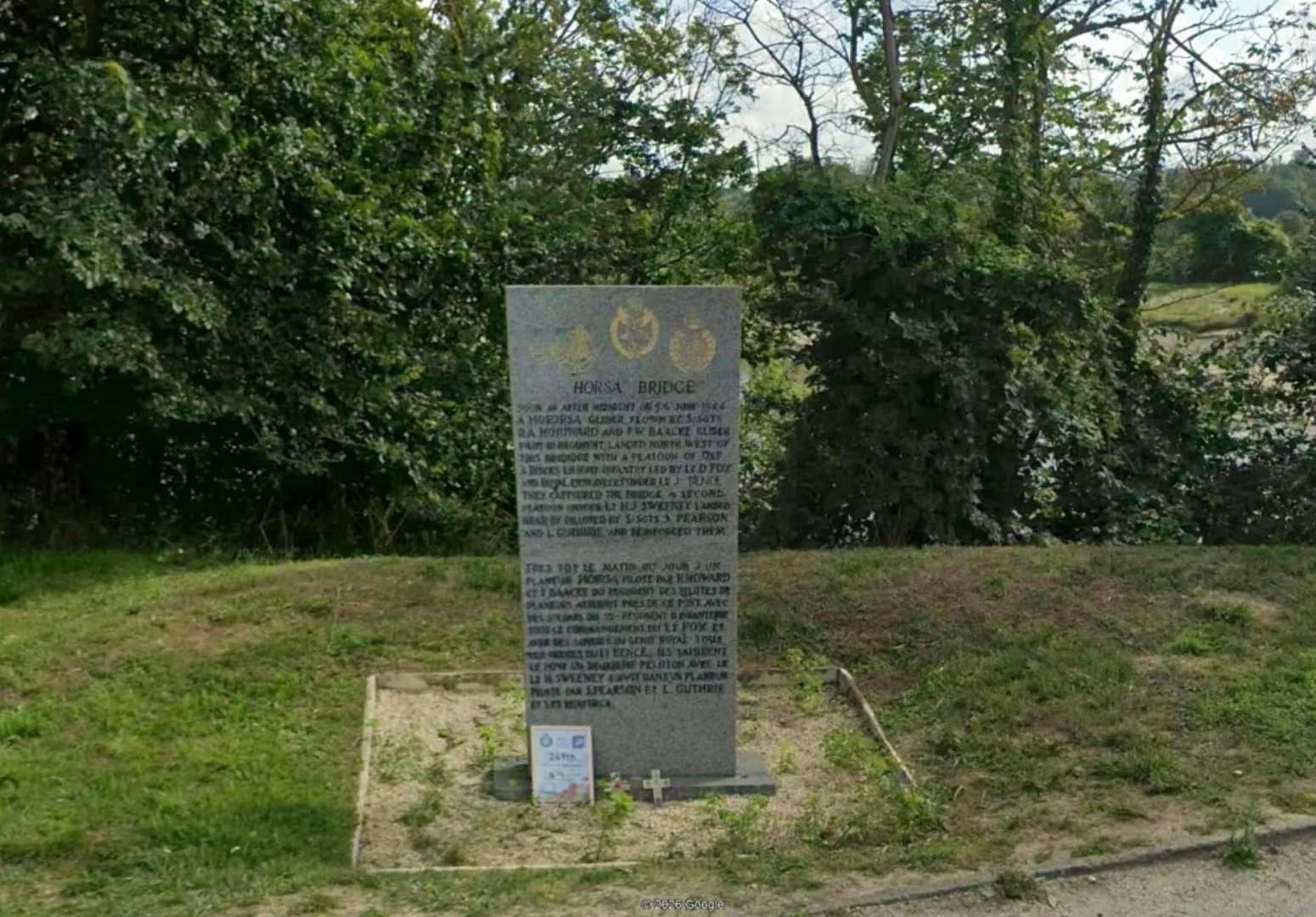 Horsa Bridge today, monument to the glider assault