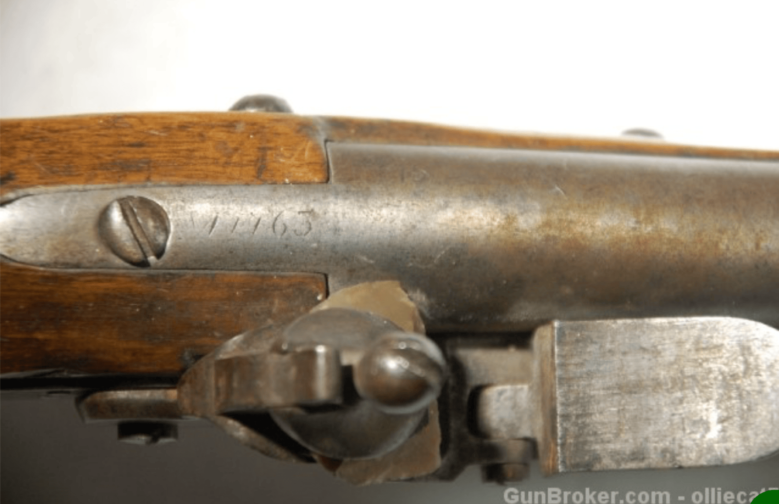 1763 French Cavalry pistol Mauberge