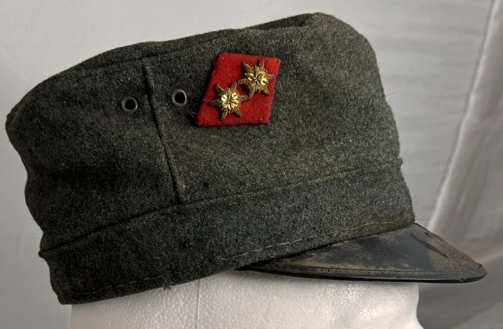 WW1 Italian M1909 Grigio Verda cap, Austrian trophy
