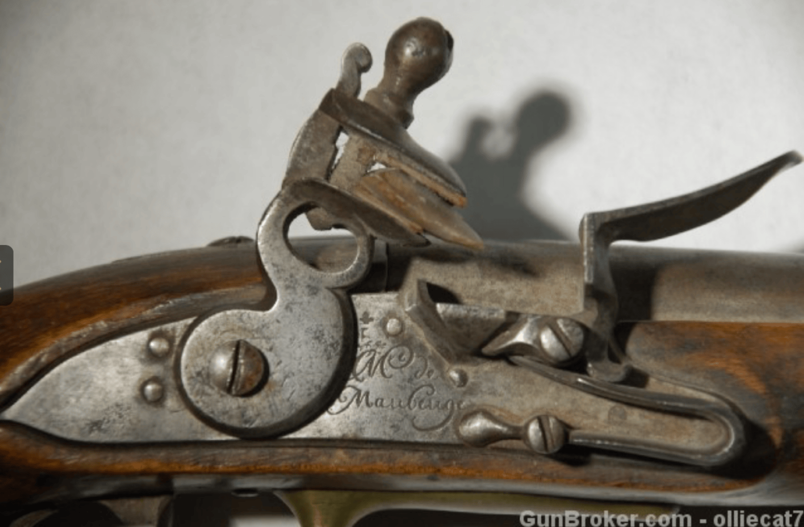 1763 French Cavalry pistol Mauberge