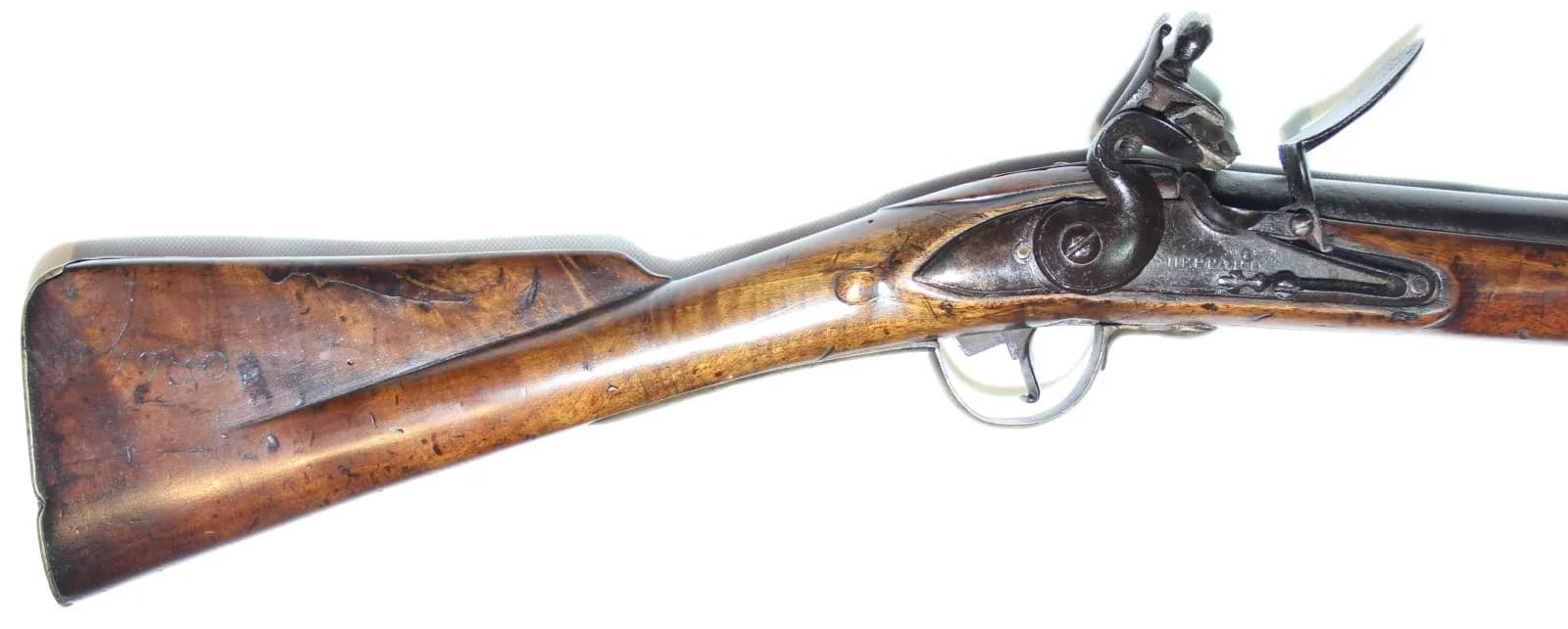 1780 British Sea Service Musket by Sheppard