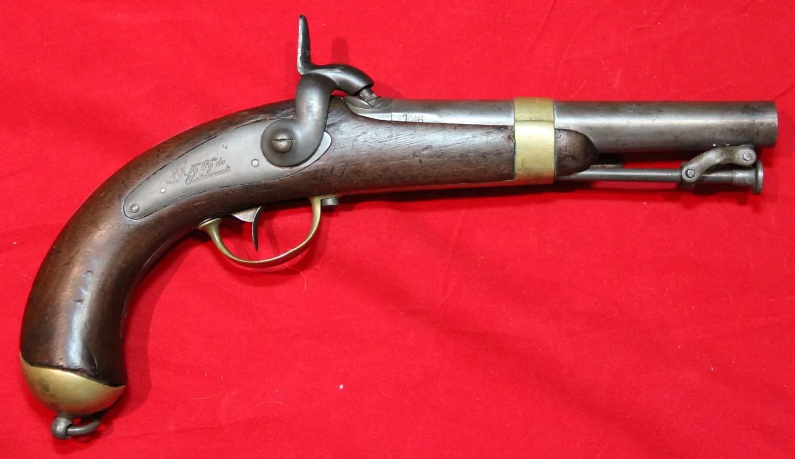 1837 French Mod 1837 Marine Pistol