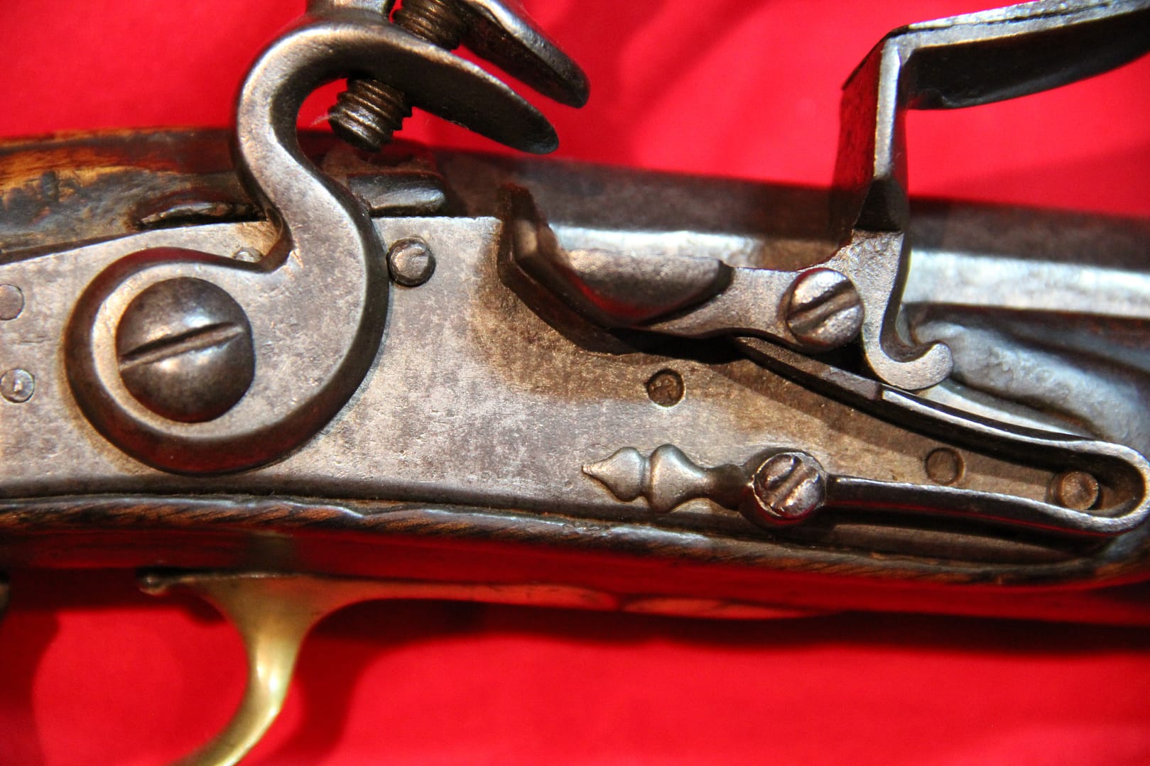 1733-M1733-French-Cavalry-Pistol-brass-furniture-f