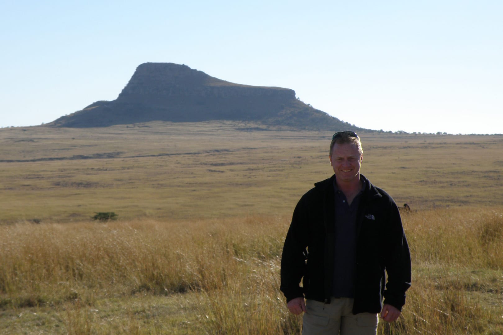 Micro-terrain. Isandlwana battlefield, viewed from the Zulu left horn.