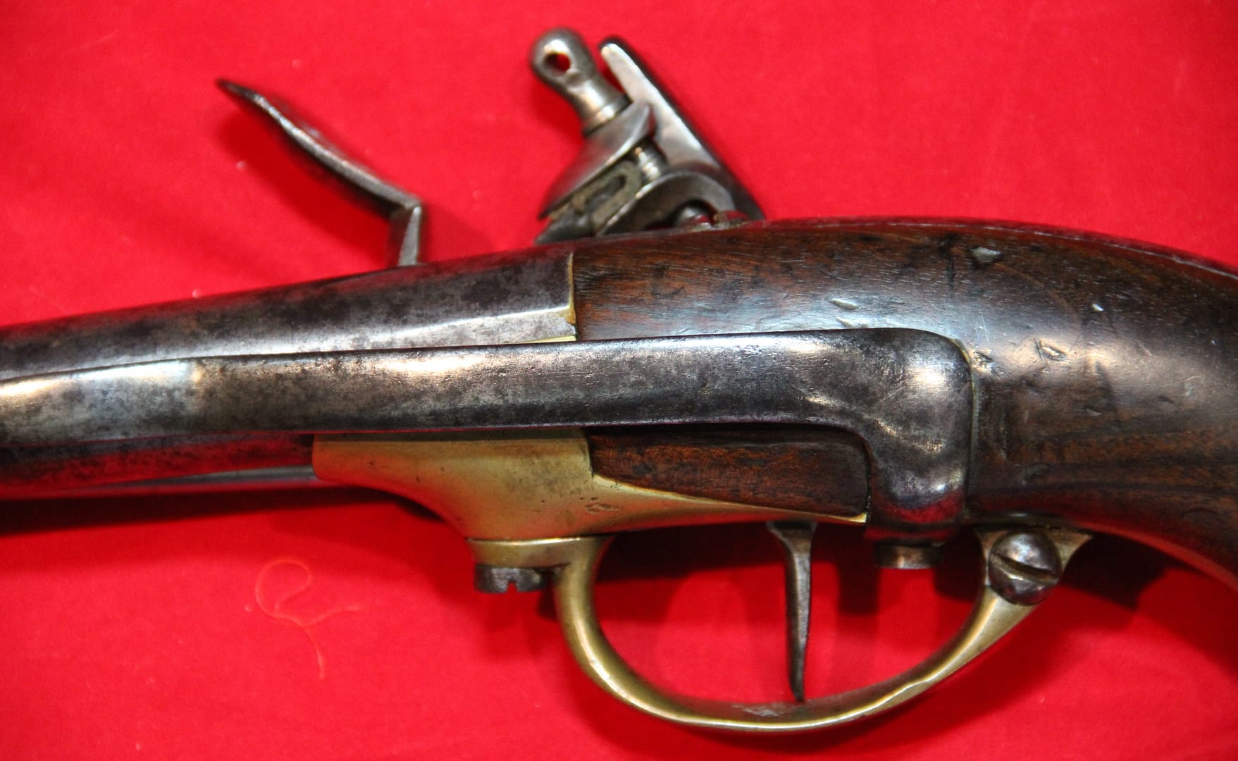 French-Model-1777 flintlock pistol