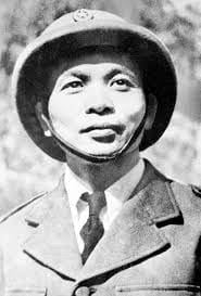 General Võ Nguyên Giáp, military commander-in-chief of the Viet Minh forces