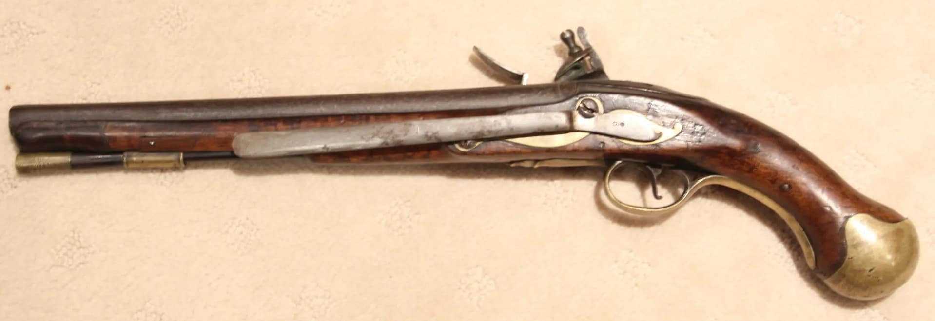 1718 English Sea Service Pistol JORDAN 1759