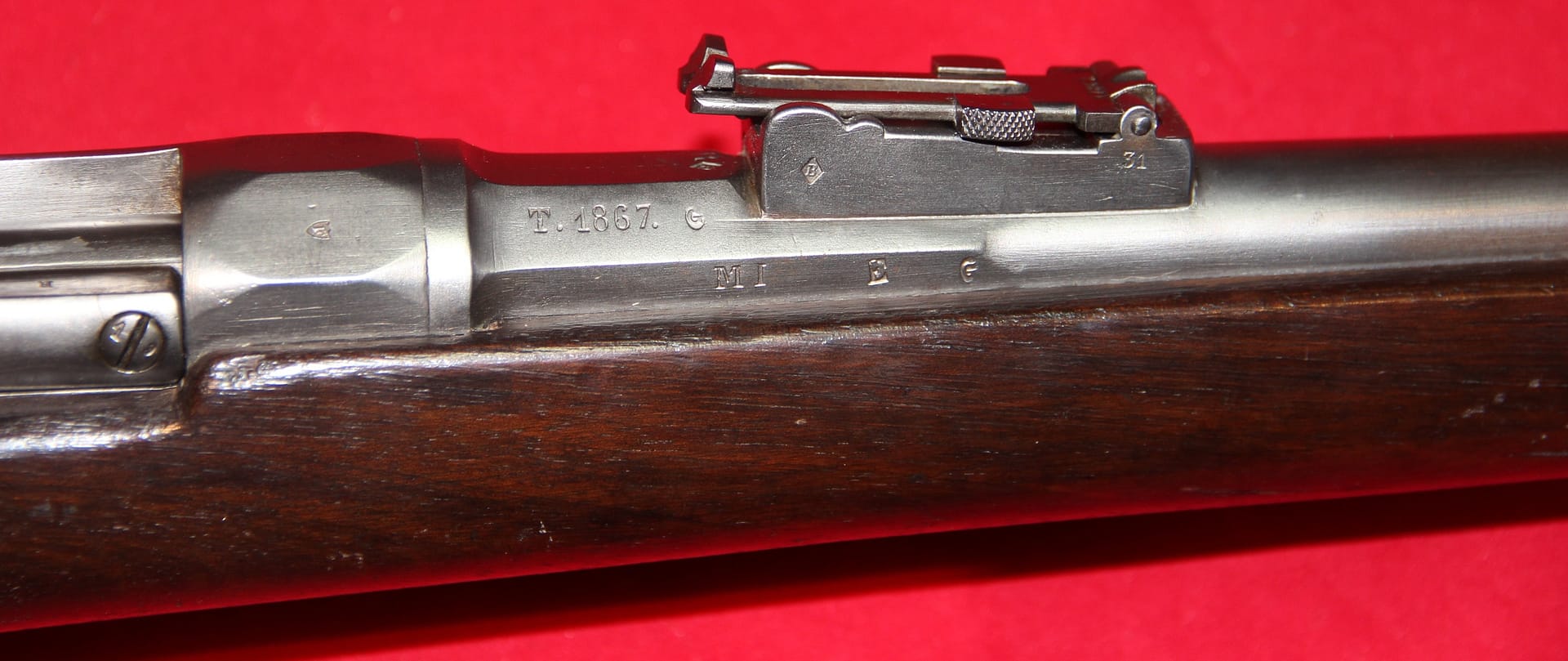 French Model 1866 Chassepot 17867, Frangc-Prussian War