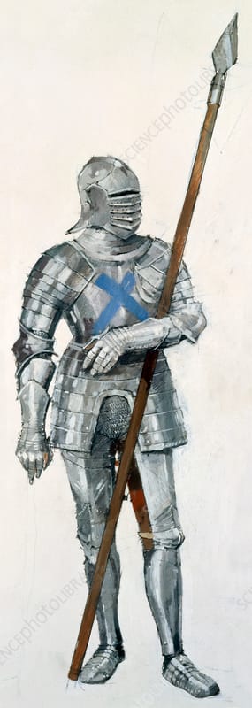 Scottish man-at-arms, Battle of Flodden Field, 1513