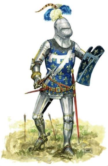 French Man-at-Arms, Agincourt (Pinterest)