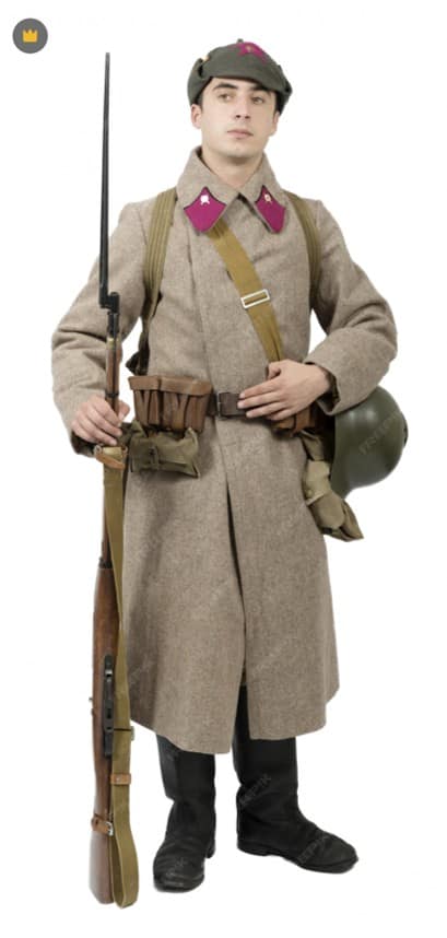 Red Army soldier of the Winter War period