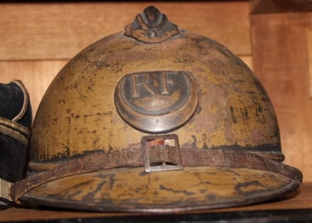Pattern 1915 Adrian Helmet RF North African troops