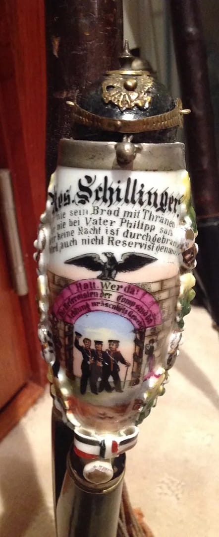 Reservist Pipe Infanterie Regt 83 Hesse Reservist Schillinger