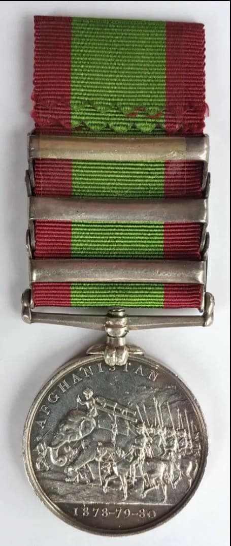 British Medal-2nd-Afghan-War-R-Maguire-72nd-Foot