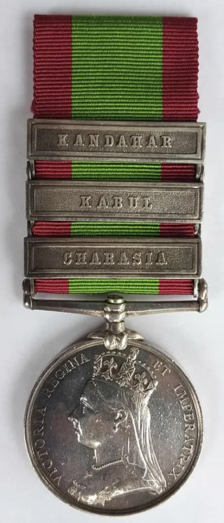 British Medal-2nd-Afghan-War-R-Maguire-72nd-Foot