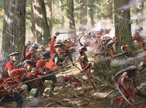 battle of Bushy Run 1763 Pontiac War