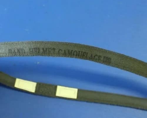 US Vietnam War era M1 helmet with ERDL cloth helmet cover